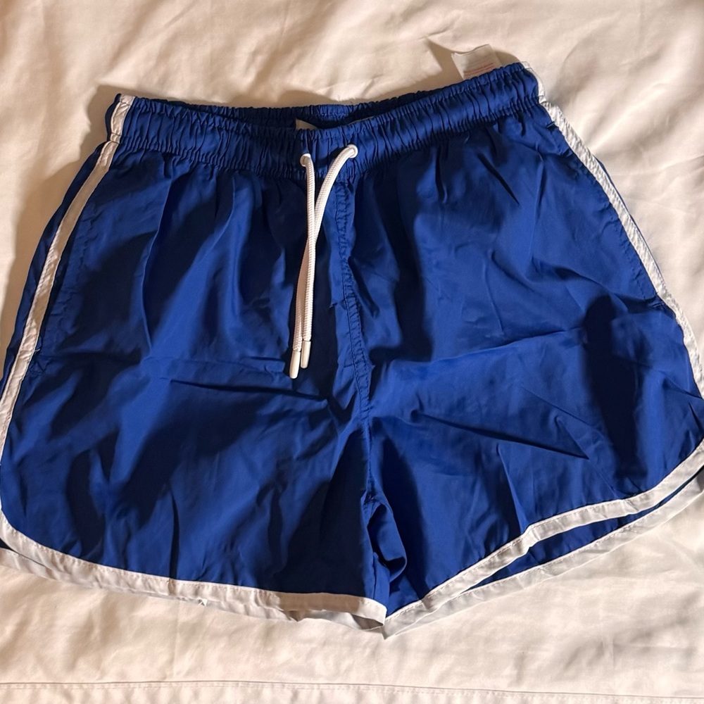 Blue Swimming Trunks